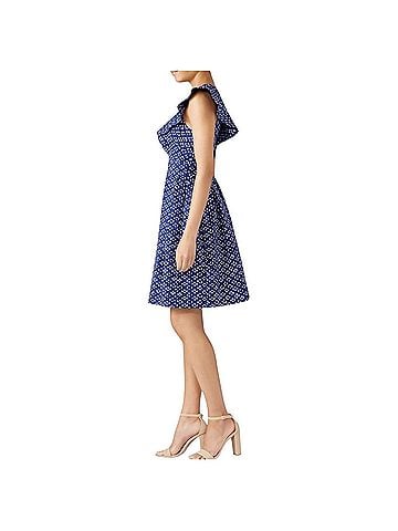 Kate Spade New York Geo Dot Poplin Dress Casual Dress (view 2)