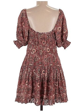 Ulla Johnson Juniper Boho Mini in Rosebud Print Casual Dress (view 2)