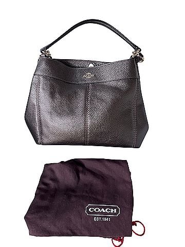 Coach Leather Shoulder Bag (view 2)