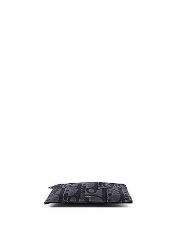 Christian Dior A5 Flat Pouch Maxi Oblique Canvas (view 2)