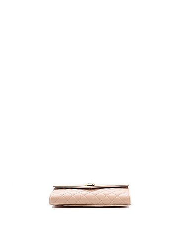 Saint Laurent Classic Monogram Envelope Wristlet Clutch Mixed Matelasse Leather (view 2)