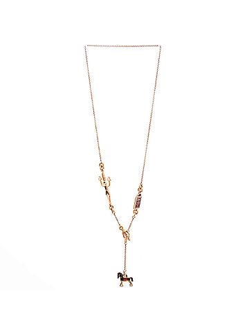 Hermès Cheval Lariat Necklace Lacquered Metal with Enamel (view 2)