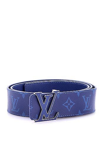 Louis Vuitton LV Initiales Reversible Belt Monogram Taigarama Wide (view 1)