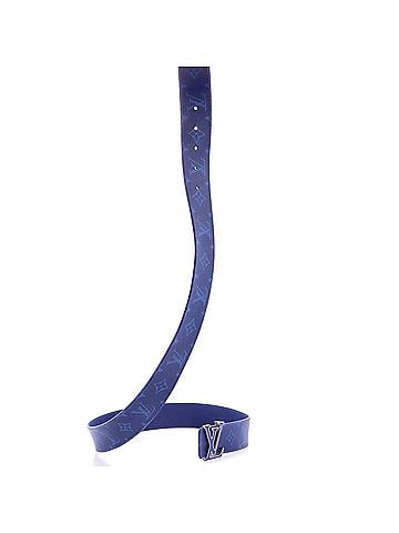 Louis Vuitton LV Initiales Reversible Belt Monogram Taigarama Wide (view 2)
