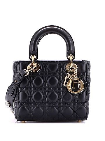 Christian Dior My ABCDior Lady Dior Bag Cannage Quilt Lambskin (view 1)