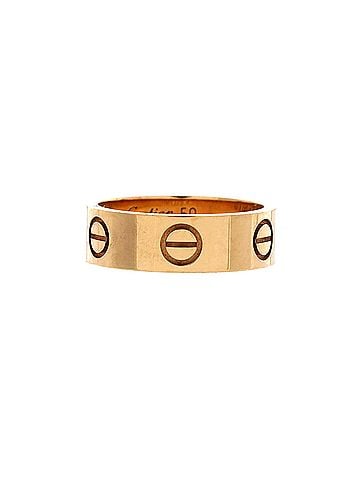 Cartier Love Band Ring 18K Yellow Gold (view 1)