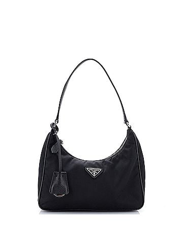 Prada Re-Edition 2005 Hobo Tessuto with Saffiano Leather Mini (view 1)