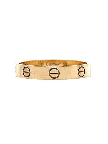 Cartier Love Wedding Band Ring 18K Yellow Gold (view 1)