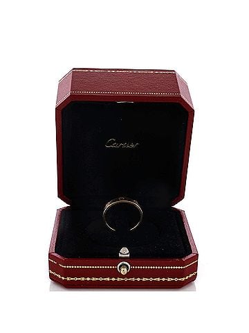 Cartier Love Wedding Band Ring 18K Yellow Gold (view 2)