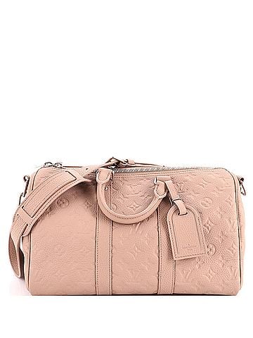Louis Vuitton Keepall Bandouliere Bag Monogram Taurillon Leather 35 (view 1)