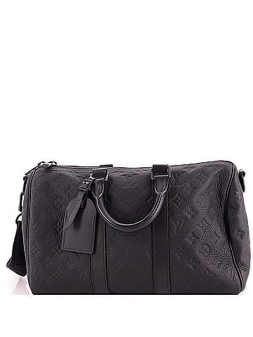 Louis Vuitton Keepall Bandouliere Bag Monogram Taurillon Leather 35 (view 1)
