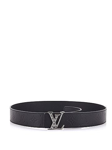 Louis Vuitton LV Shadow Reversible Belt Monogram Shadow Leather Wide (view 2)