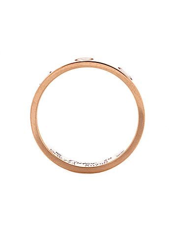 Cartier Love Wedding Band Ring 18K Rose Gold (view 2)