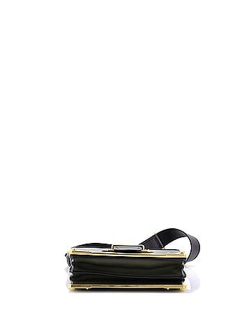 Prada Cahier Crossbody Bag Leather and Saffiano Leather Small (view 2)