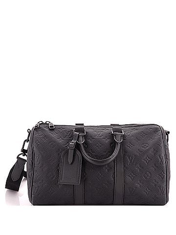 Louis Vuitton Keepall Bandouliere Bag Monogram Taurillon Leather 35 (view 1)