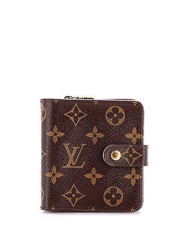 Louis Vuitton Compact Zippe Wallet Monogram Canvas (view 1)