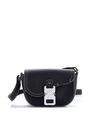 Christian Dior Saddle Buckle Flap Messenger Bag Leather Mini (view 1)