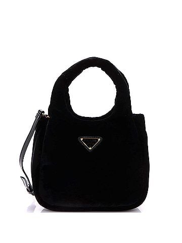 Prada Padded Soft Tote Velvet Mini (view 1)