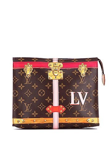 Louis Vuitton Toiletry Pouch Limited Edition Summer Trunks Monogram Canvas 26 (view 1)