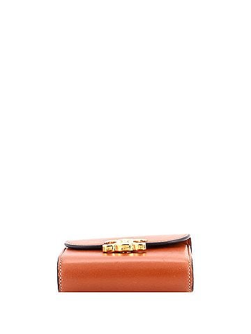 Céline Triomphe Trifold Wallet Leather Small (view 2)