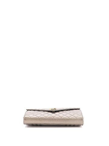 Saint Laurent Classic Monogram Chain Wallet Mixed Matelasse Leather Medium (view 2)