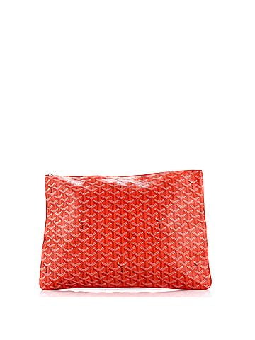 Goyard Senat Zip Pouch Coated Canvas GM (view 1)
