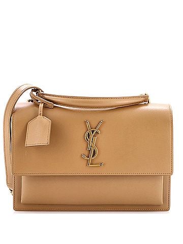 Saint Laurent Sunset Top Handle Shoulder Bag Leather Medium (view 1)