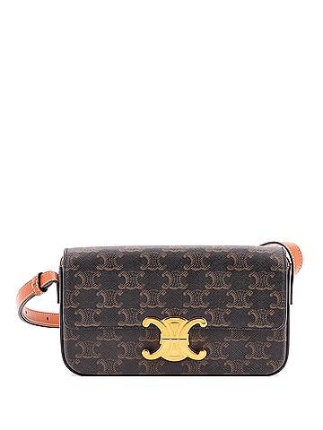 Céline Triomphe East-West Shoulder Bag Triomphe Coated Canvas (view 1)