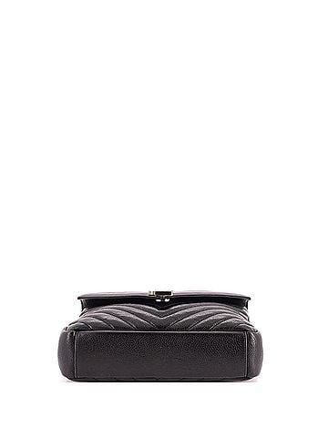 Saint Laurent Classic Monogram College Bag Matelasse Chevron Leather Medium (view 2)