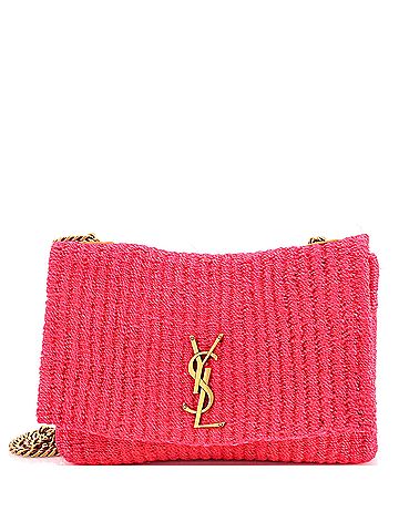 Saint Laurent Classic Monogram Crossbody Bag Raffia Medium (view 1)