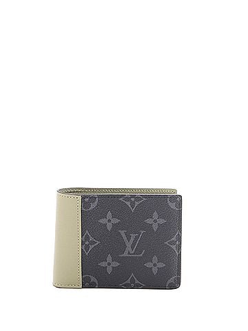 Louis Vuitton Slender Wallet Monogram Eclipse Canvas with Leather (view 1)