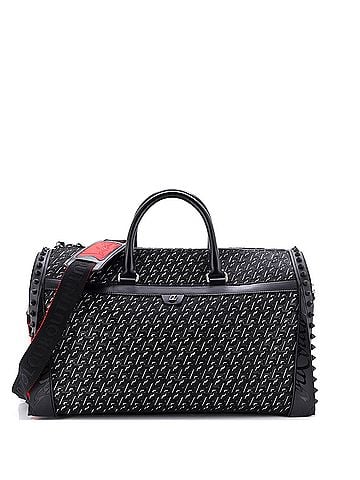 Christian Louboutin Sneakender Duffle Bag Studded Leather (view 1)