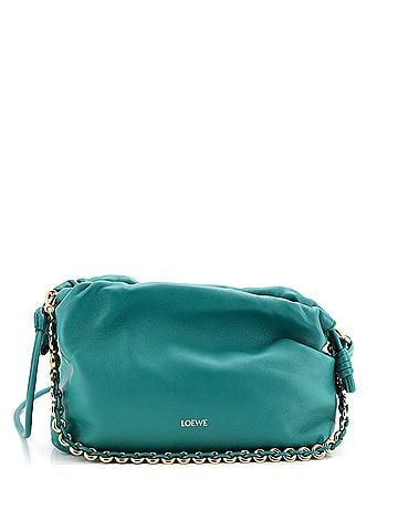 Loewe Flamenco Knot Chain Purse Bag Leather Medium (view 1)