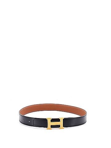 Hermès Constance Reversible Belt Leather with Guilloche Hardware Medium (view 2)
