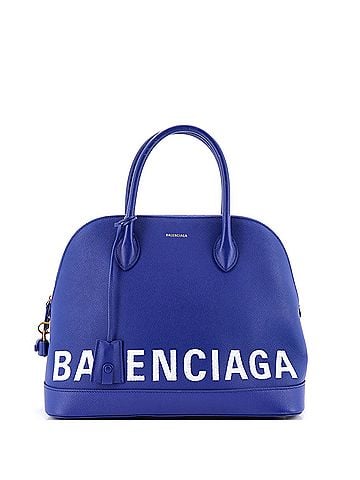 Balenciaga Logo Ville Bag Leather Medium (view 1)