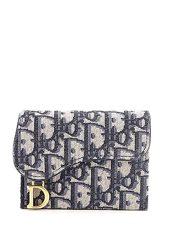 Christian Dior Saddle 5-Gusset Card Case Oblique Canvas (view 1)