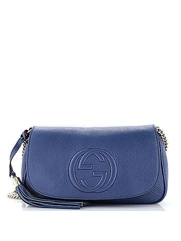 Gucci Soho Chain Crossbody Bag Leather Medium (view 1)