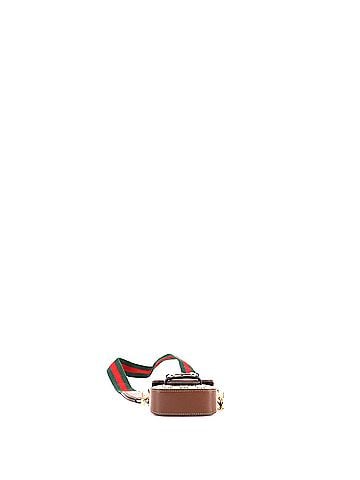 Gucci Horsebit 1955 Flap Wallet with Strap GG Coated Canvas (view 2)