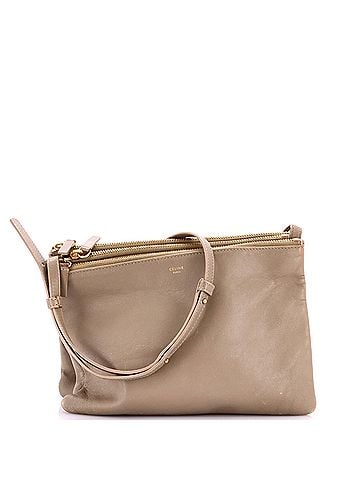 Céline Trio Crossbody Bag Leather Large (view 1)
