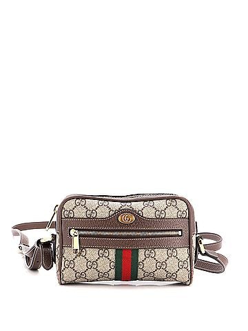 Gucci Ophidia Shoulder Bag GG Coated Canvas Mini (view 1)