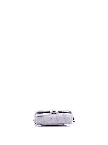 Chanel Classic Flap Phone Holder with Chain Quilted Caviar (view 2)