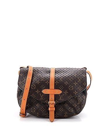 Louis Vuitton Flore Saumur Handbag Perforated Monogram Canvas (view 1)