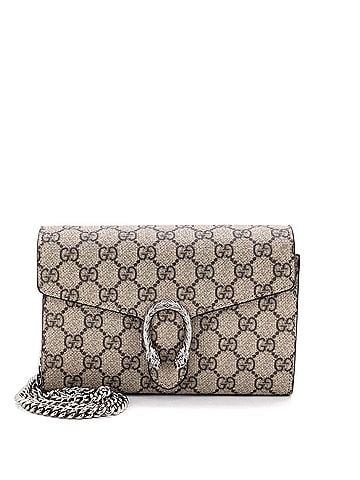 Gucci Dionysus Chain Wallet GG Coated Canvas Small (view 1)