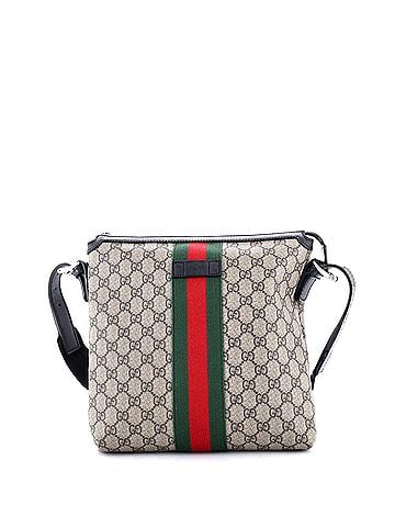 Gucci Web Messenger Bag GG Coated Canvas Medium (view 1)