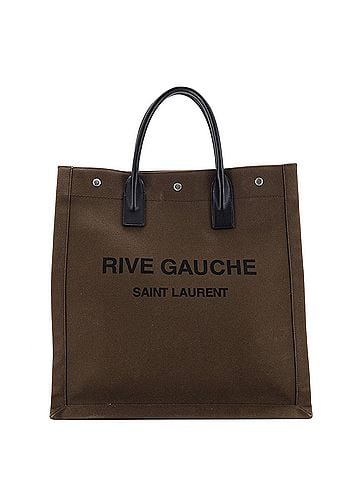 Saint Laurent Rive Gauche Shopper Tote Canvas Tall (view 1)