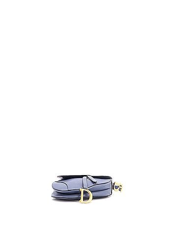 Christian Dior Saddle Handbag Leather Medium (view 2)