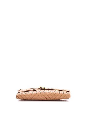 Bottega Veneta Andiamo Top Handle Clutch Intrecciato Nappa Long (view 2)