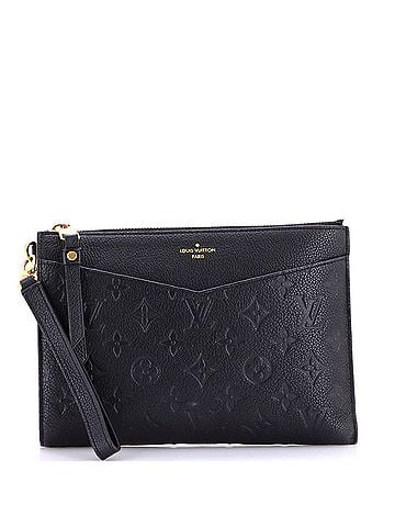 Louis Vuitton Pochette Melanie Monogram Empreinte Leather MM (view 1)