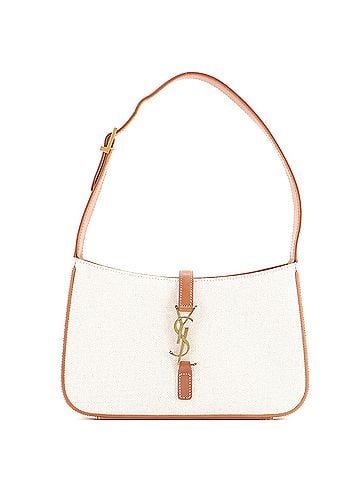 Saint Laurent Le 5 a 7 Hobo Canvas Small (view 1)