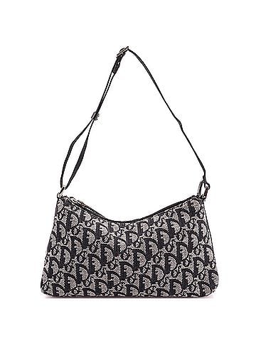 Christian Dior Vintage Trotter Pochette Shoulder Bag Diorissimo Canvas Small (view 1)